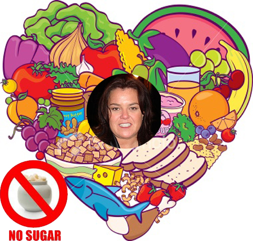 Heart Attack Makes Rosie ODonnel Give Up Sugar